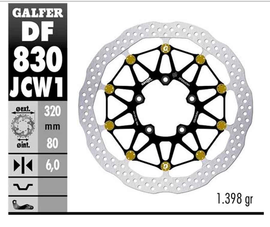 DISC WAVE FLOATECH RACING 320X5.5MM