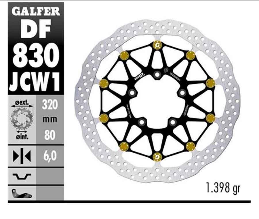 DISC WAVE FLOATECH RACING 320X5.5MM