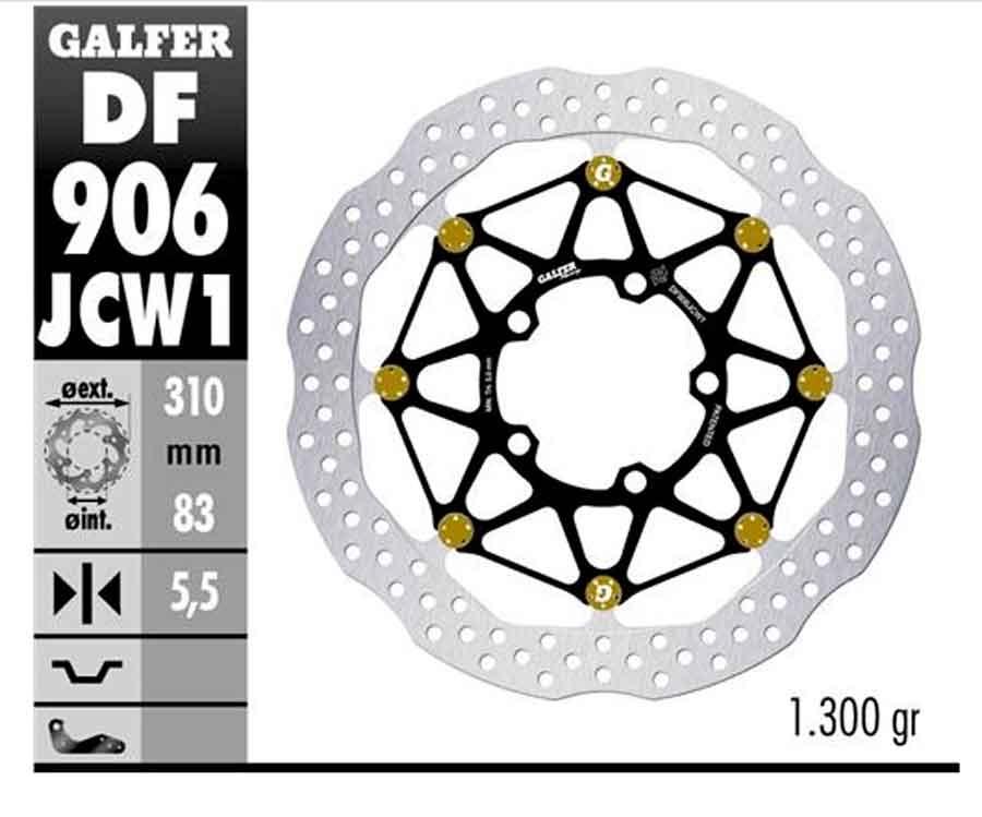 DISC WAVE FLOATECH RACING 310X5.5MM