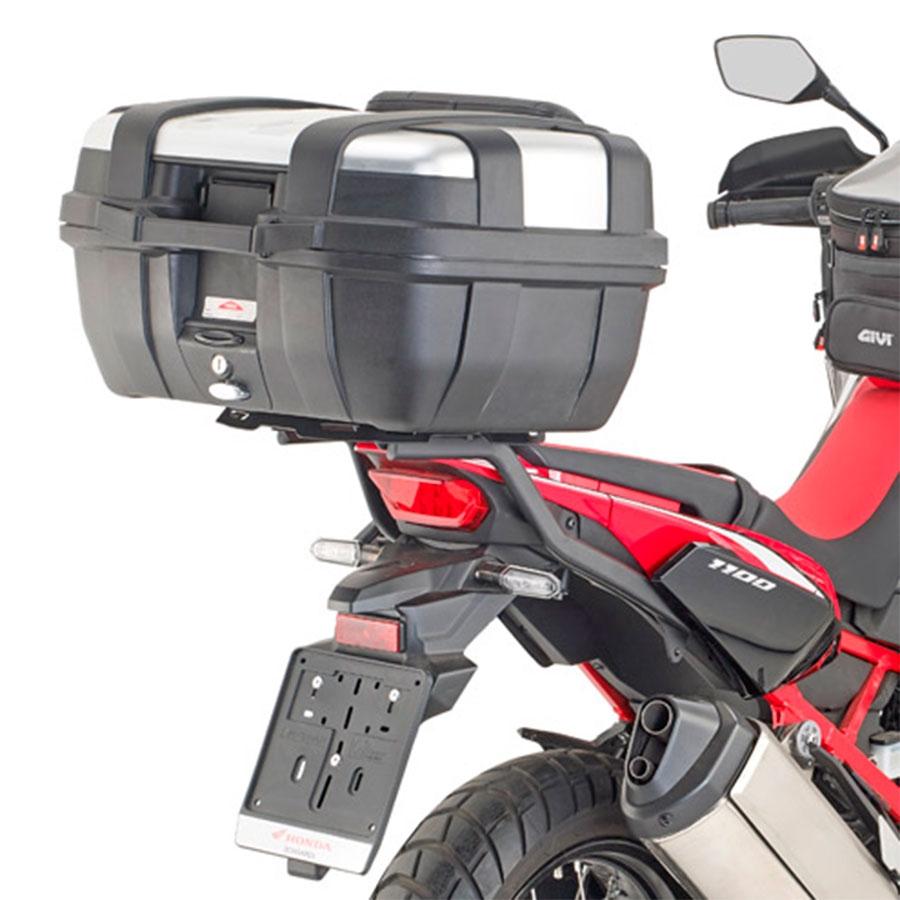 SOPORTE MALETA TRASERA MONORACK GIVI P/M5-M7-M8A-M8B-M9A-M5M.CRFL.AFRICA.TWIN.1100L.20