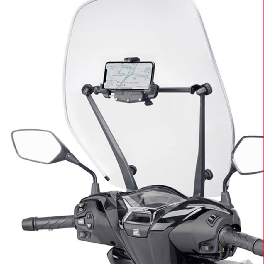 SOPORTE GIVI BARRA PDISPOSITIVOS F/DETRAS PCA HONDA.SH.125-150.20