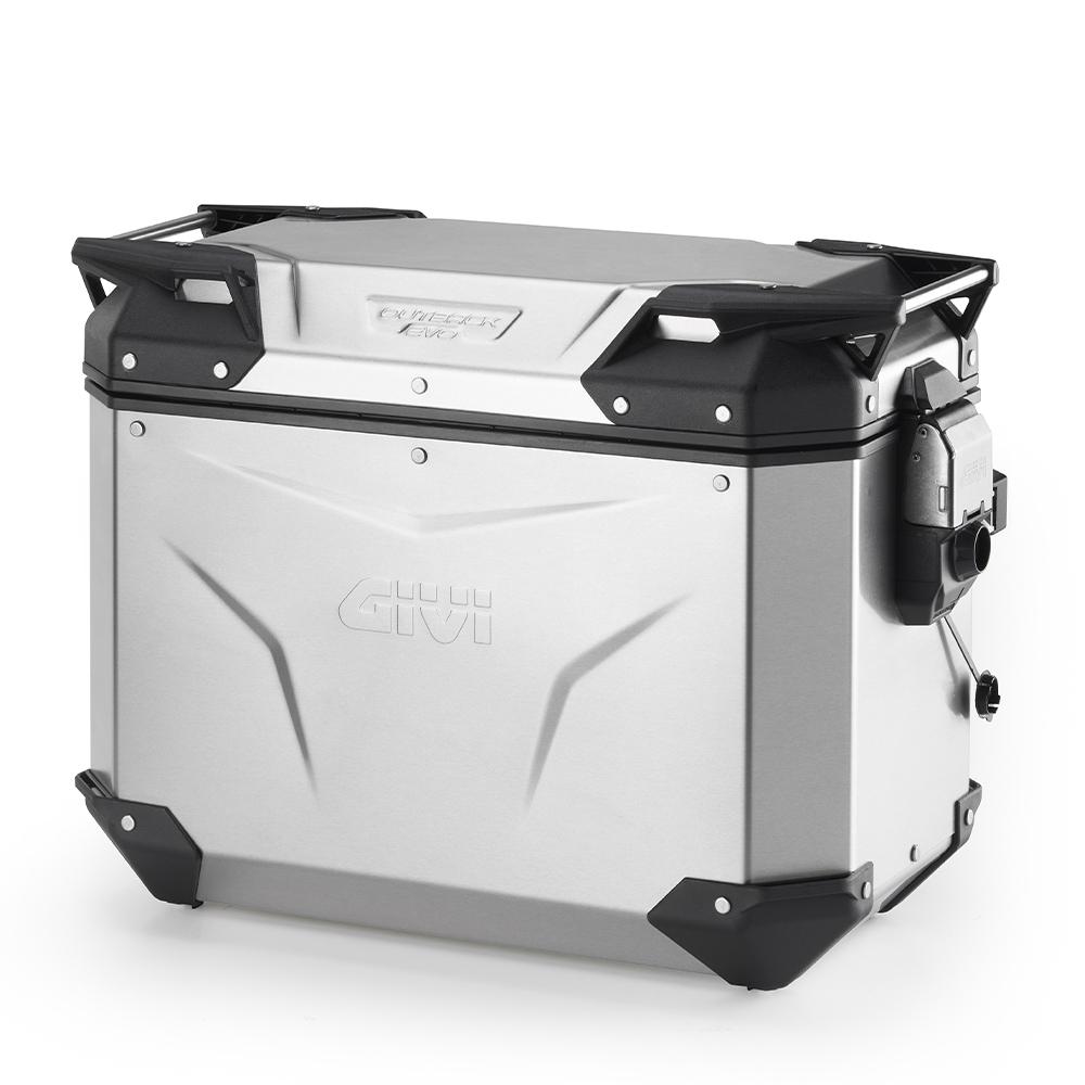 MALETA LATERAL MK C-SIDE 44L ALUMINIO NAT. SX P/SLR GIVI   OBKEV44AL