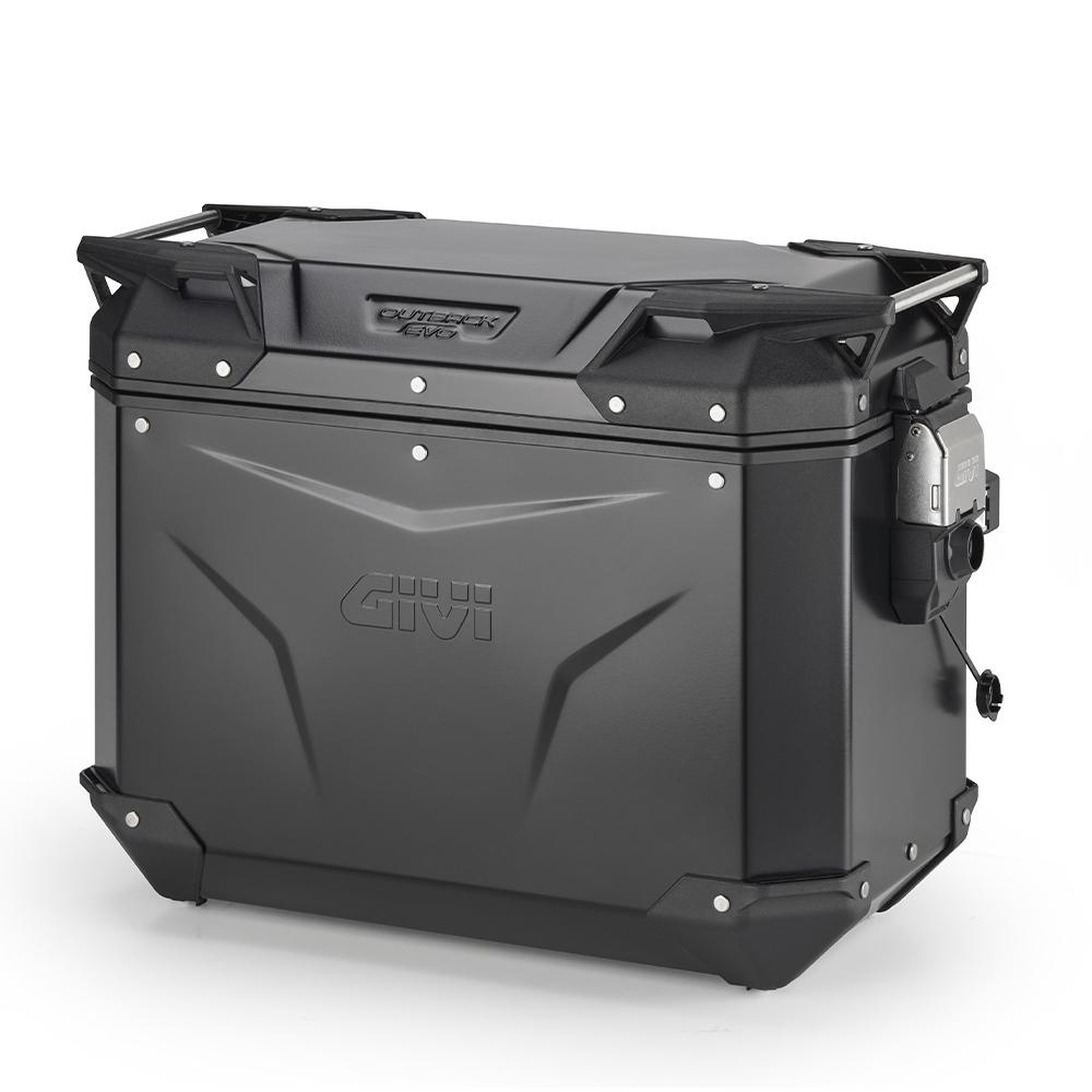 MALETA LATERAL MK C-SIDE 44L ALUMINIO BLACK SX P/SLR GIVI   OBKEV44BL
