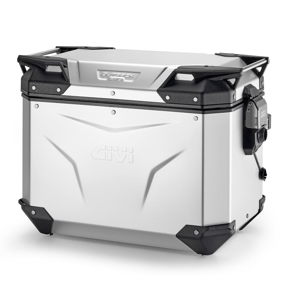 MALETA LATERAL MK C-SIDE 48L ALUMINIO ANODI. SX P/SLR GIVI   OBKEV48AAL