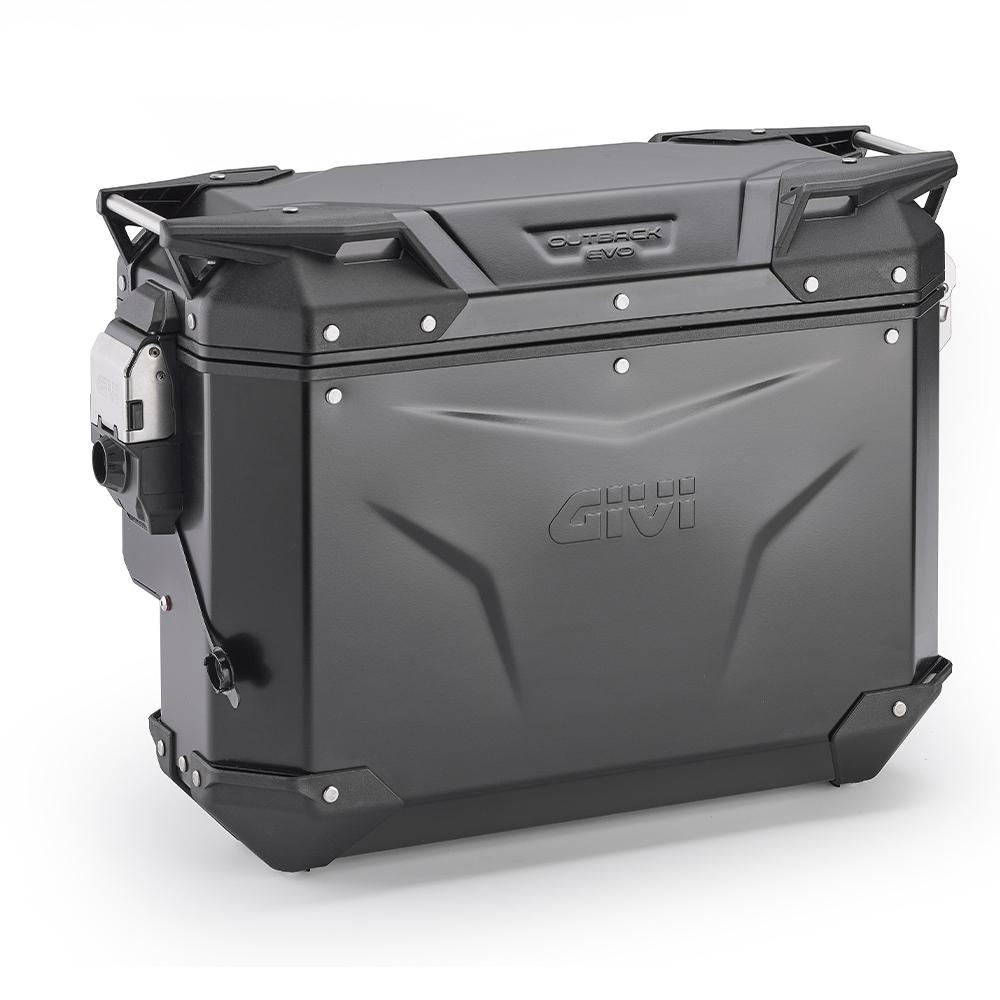 MALETA LATERAL SCANT MK C-SIDE 33L ALUMINIO BLACK P/SLR GIVI   OBKEVS33BR