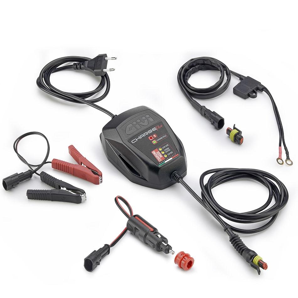 CARGA BATERIA MOTO LITIO/ACIDO PLOMO P/B S511