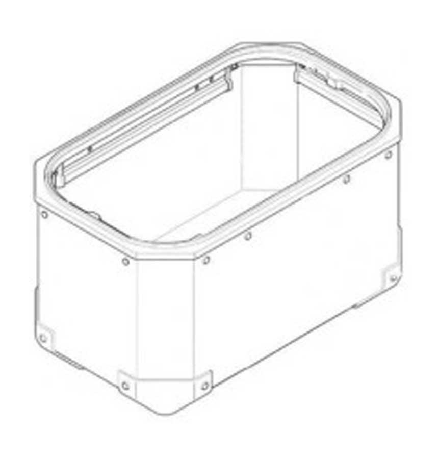 FONDO DX MONTADO ALUM NEGRO OBKE37BR ZOBKE37BRFM