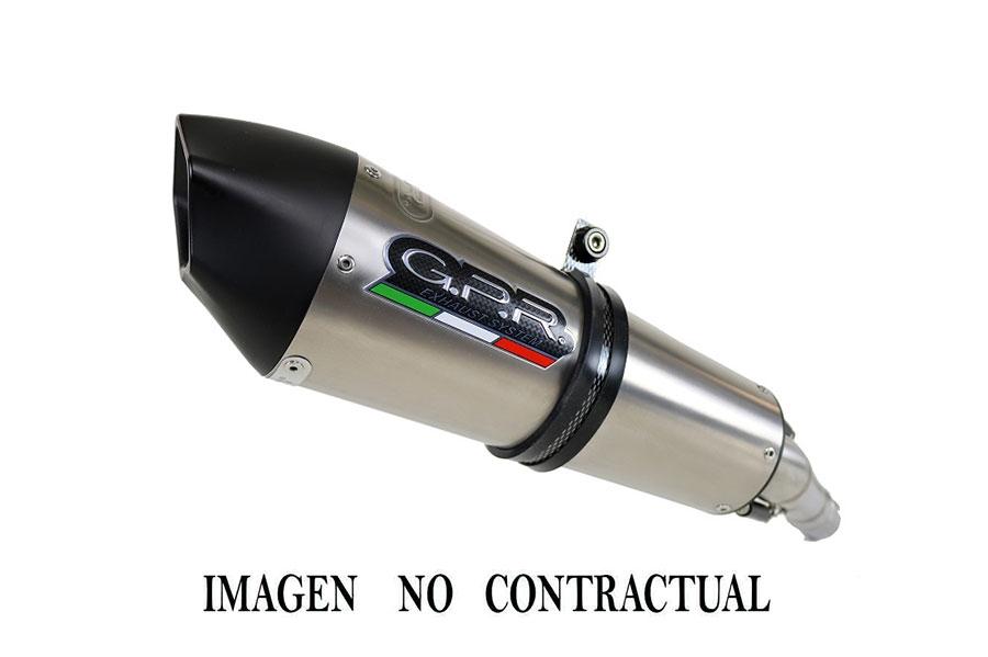 ESCAPE GPR BMW R NINE-T 1200 2013/16 (ALL) ESCAPE HOMOLOGADO Y TUBO DE CONEXIÓN GPE ANN. TITAIUM