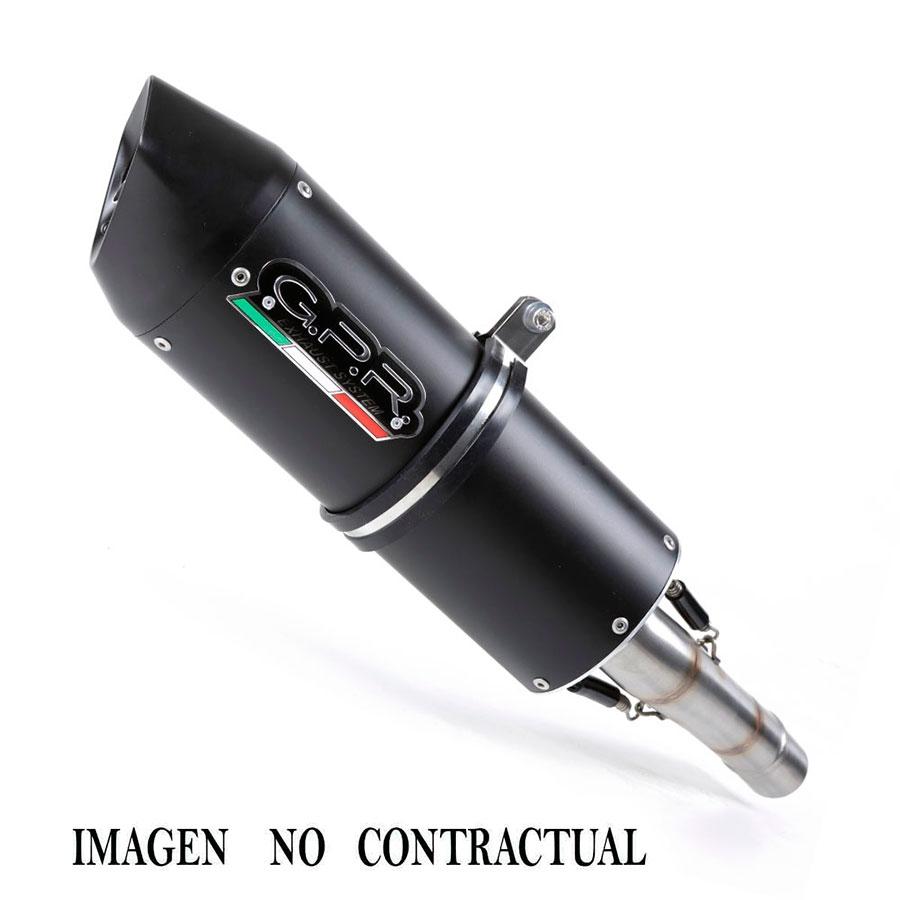 ESCAPE GPR EXHAUST SYSTEM HONDA CBF 600 - N 2004/06 ESCAPE HOMOLOGADO Y CATALIZADO FURORE NERO