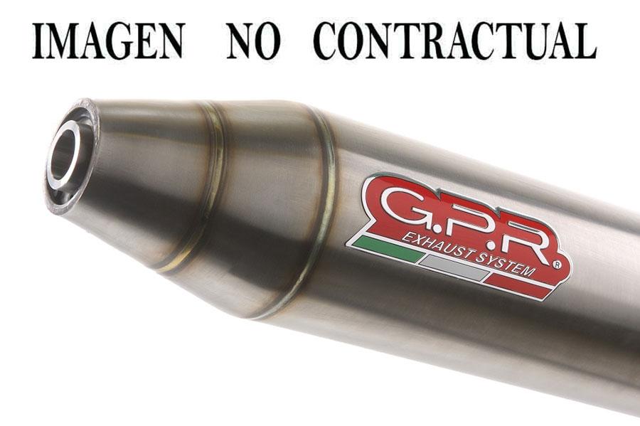 ESCAPE GPR EXHAUST SYSTEM KAWASAKI KFX 400 2003/06 ESCAPE COMPLETO HOMOLOGADO DEEPTONE ATV