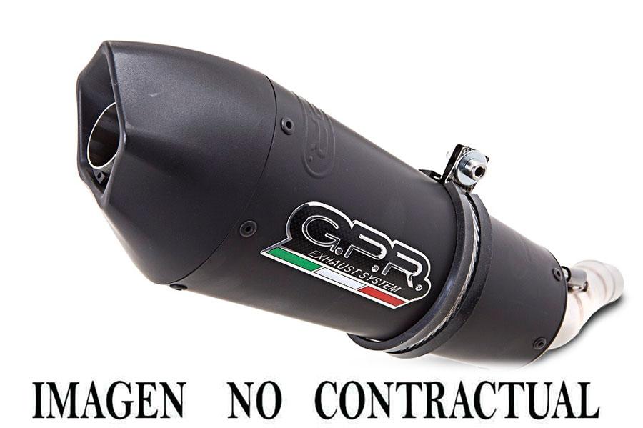 ESCAPE GPR EXHAUST SYSTEM DUCATI MULTISTRADA 1200 2010/14 ESCAPE HOMOLOGADO Y TUBO DE CONEXIÓN GPE ANN. BLACK TITAIUM