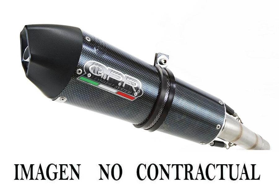 ESCAPE GPR EXHAUST SYSTEM DUCATI MONSTER 796 2010/14 ESCAPE HOMOLOGADO Y TUBO DE CONEXIÓN GPE ANN. POPPY