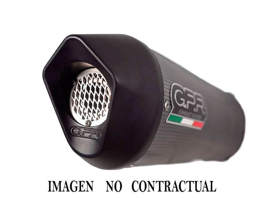ESCAPE GPR EXHAUST SYSTEM DUCATI MULTISTRADA 950 2017/20 E4 ESCAPE COMPLETO HOMOLOGADO CON CATALIZADOR FURORE EVO4 POPPY