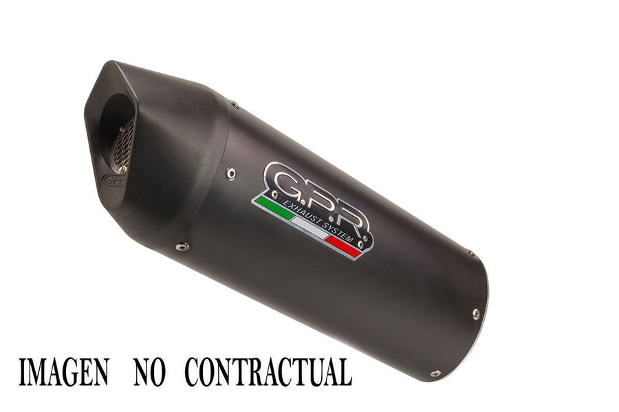ESCAPE GPR EXHAUST SYSTEM SUZUKI V-STROM DL 650 2017/20 E4 ESCAPE COMPLETO HOMOLOGADO CON CATALIZADOR FURORE EVO4 NERO