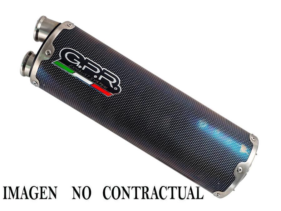 ESCAPE GPR EXHAUST SYSTEM YAMAHA TENERE 700 2019/20 E4 ESCAPE HOMOLOGADO Y TUBO DE CONEXIÓN DUAL POPPY