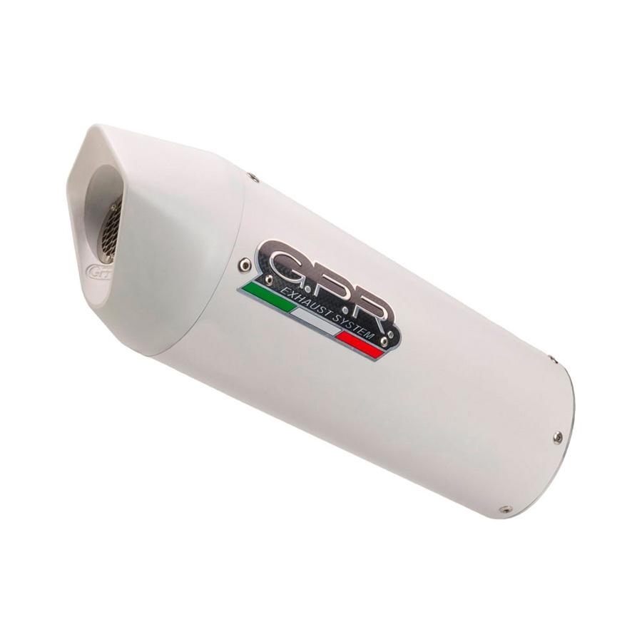 ESCAPE GPR BENELLI TRK 502 2021/2023 E5 ALBUS EVO4 SILENCIADOR CON TUBO DE CONEXIÓN HOMCAT E5.BE.24.CAT.ALBE4