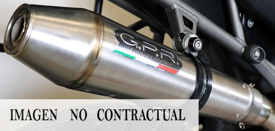ESCAPE GPR EXHAUST SYSTEM KAWASAKI Z 900 RS 2021/22 E5 ESCAPE HOMOLOGADO Y TUBO DE CONEXIÓN ULTRACONE
