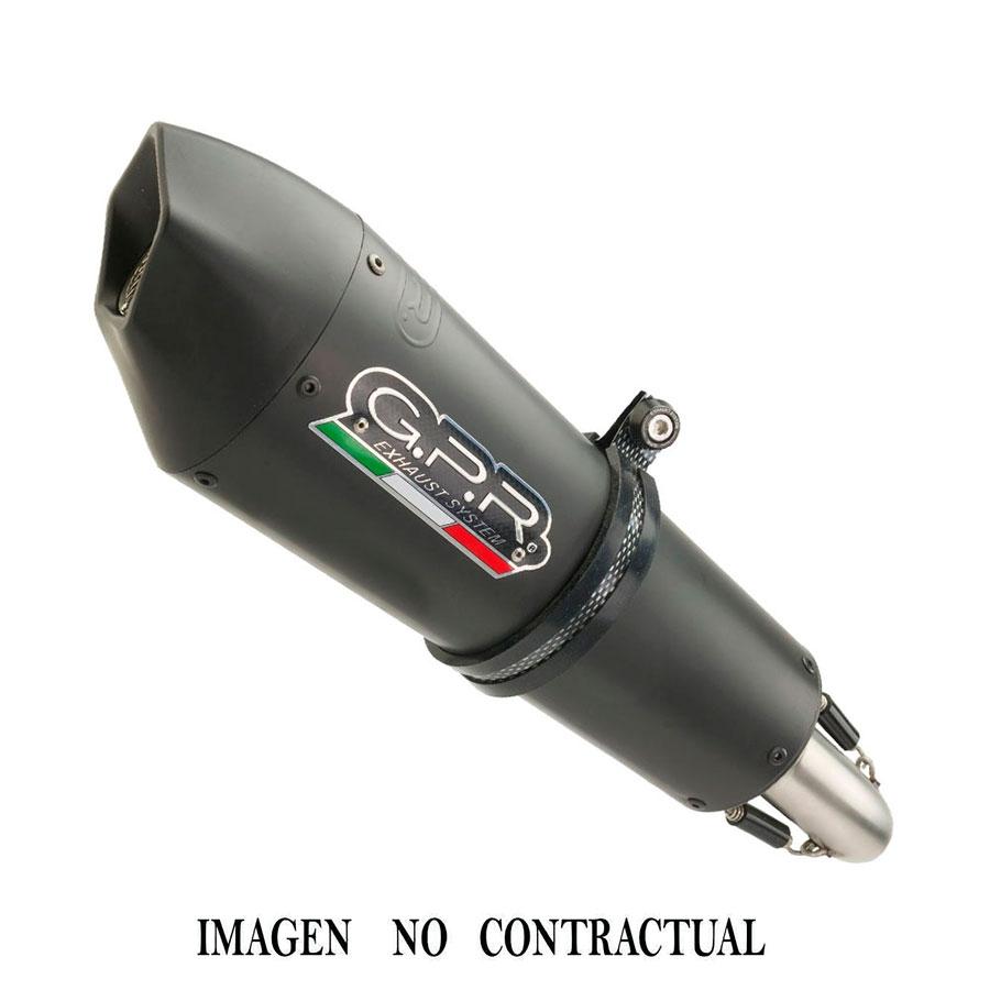 ESCAPE GPR EXHAUST SYSTEM TRIUMPH TIGER 900 2020/2021 E5 ESCAPE HOMOLOGADO Y TUBO DE CONEXIÓN GP EVO4 BLACK TITANIUM