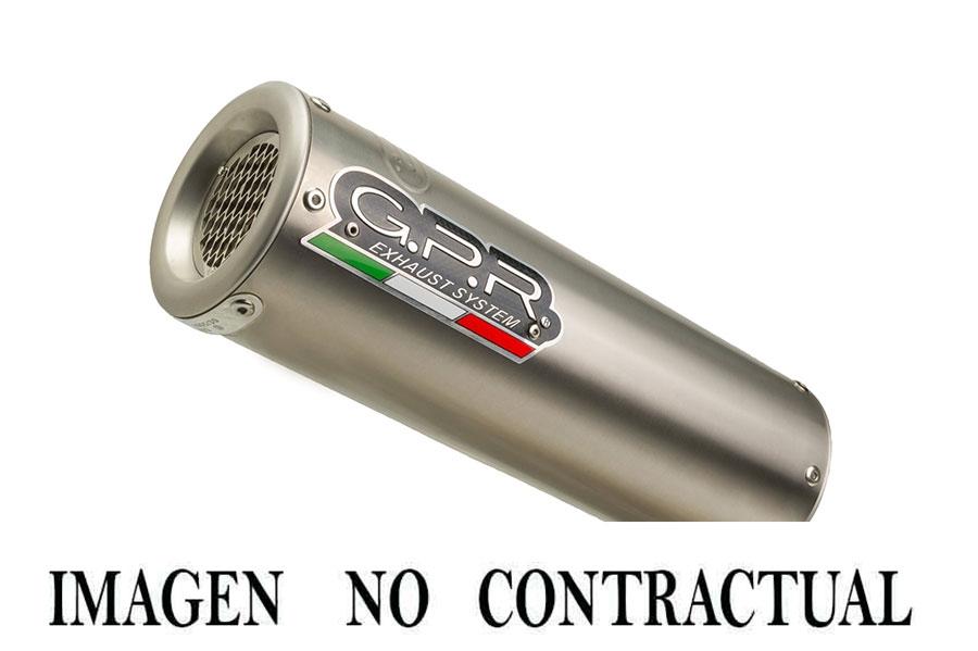 ESCAPE GPR EXHAUST SYSTEM HONDA CBR 1000 RR 2008/11 ESCAPE HOMOLOGADO Y CATALIZADO M3 TITANIUM NATURAL