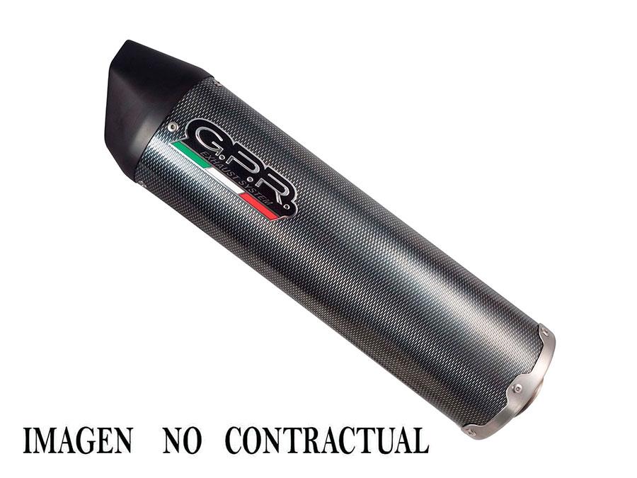 ESCAPE GPR EXHAUST SYSTEM KAWASAKI ER 6 N - F 2005/11 ESCAPE HOMOLOGADO Y CATALIZADO FURORE POPPY