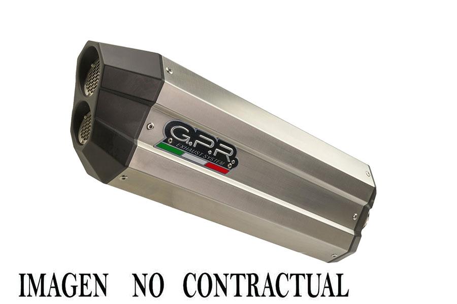 ESCAPE GPR EXHAUST SYSTEM KTM LC 8 ADVENTURE 1190 2013/16 E3 ESCAPE HOMOLOGADO Y TUBO DE CONEXIÓN SONIC TITANIUM