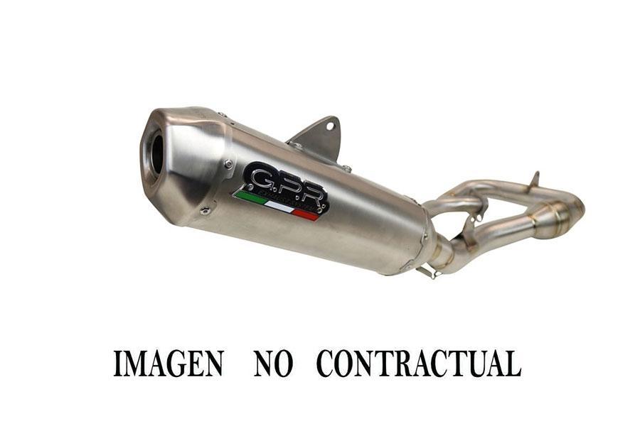 ESCAPE GPR YAMAHA YZ 450 F 2018/2019 PENTACROSS INOX LÍNEA COMPLETA FIM HOM PNT.MX.22.IO