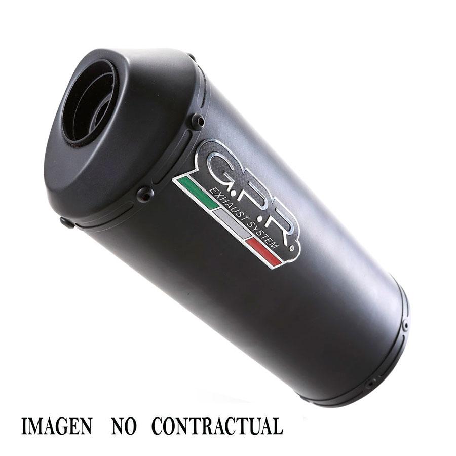 ESCAPE GPR EXHAUST SYSTEM SUZUKI DRZ 400 SM 2005/10 ESCAPE HOMOLOGADO Y TUBO DE CONEXIÓN GHISA
