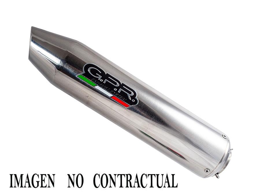 ESCAPE GPR EXHAUST SYSTEM MALAGUTI SPIDERMAX 500 GT 2004/11 ESCAPE HOMOLOGADO Y TUBO DE CONEXIÓN VINTALOGY