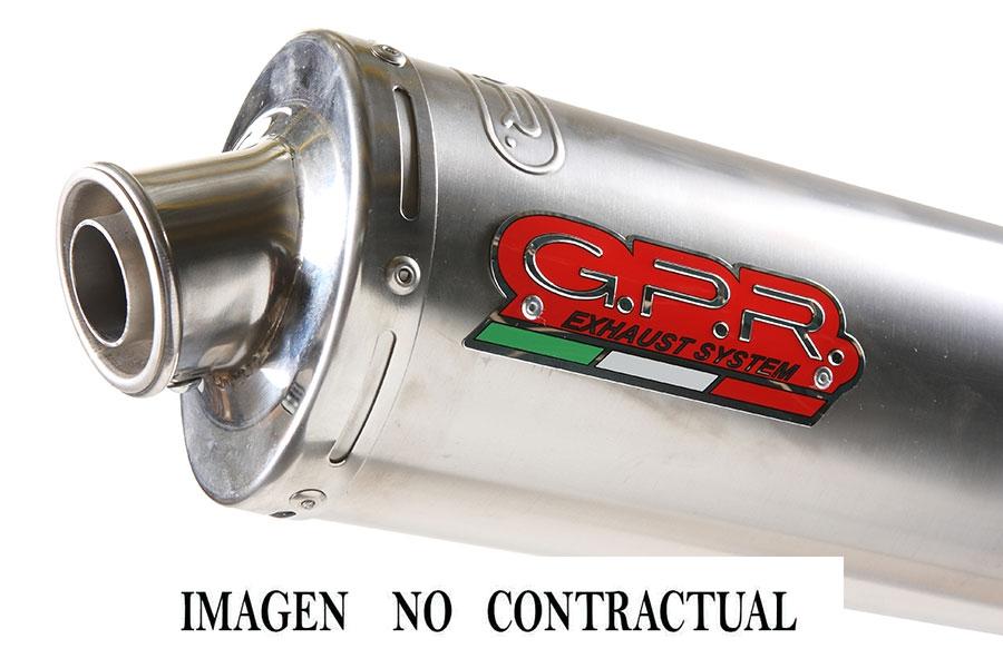ESCAPE GPR EXHAUST SYSTEM YAMAHA FZ6 600-FAZER S1-S2 2004/13 GHOST ESCAPE HOMOLOGADO Y TUBO DE CONEXIÓN TITANIUM GHOST