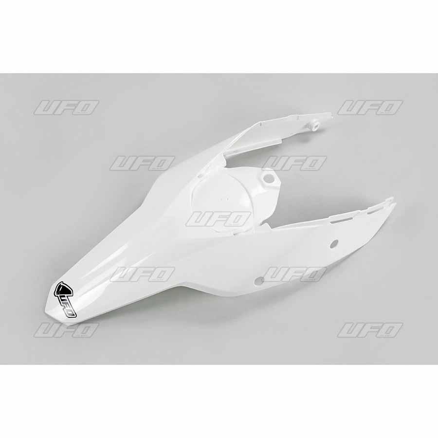 GUARDABARROS TRASERO UFO PANELES LATERALES KTM BLANCO KT04021-047 41330