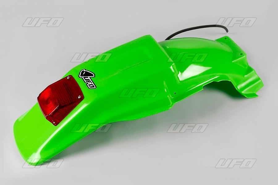 GUARDABARROS TRASERO UFO VERDE KAWASAKI KDX 200 4430007104
