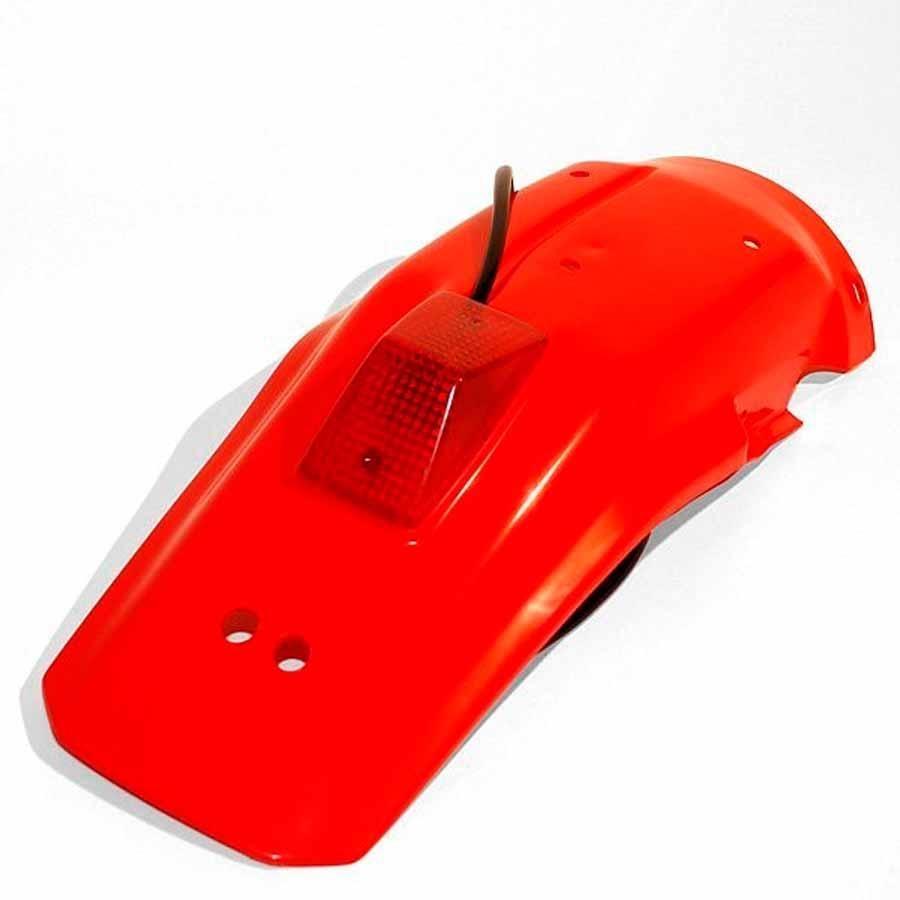 GUARDABARROS TRASERO UFO PILOTO HONDA ROJO HO02650-069 46958