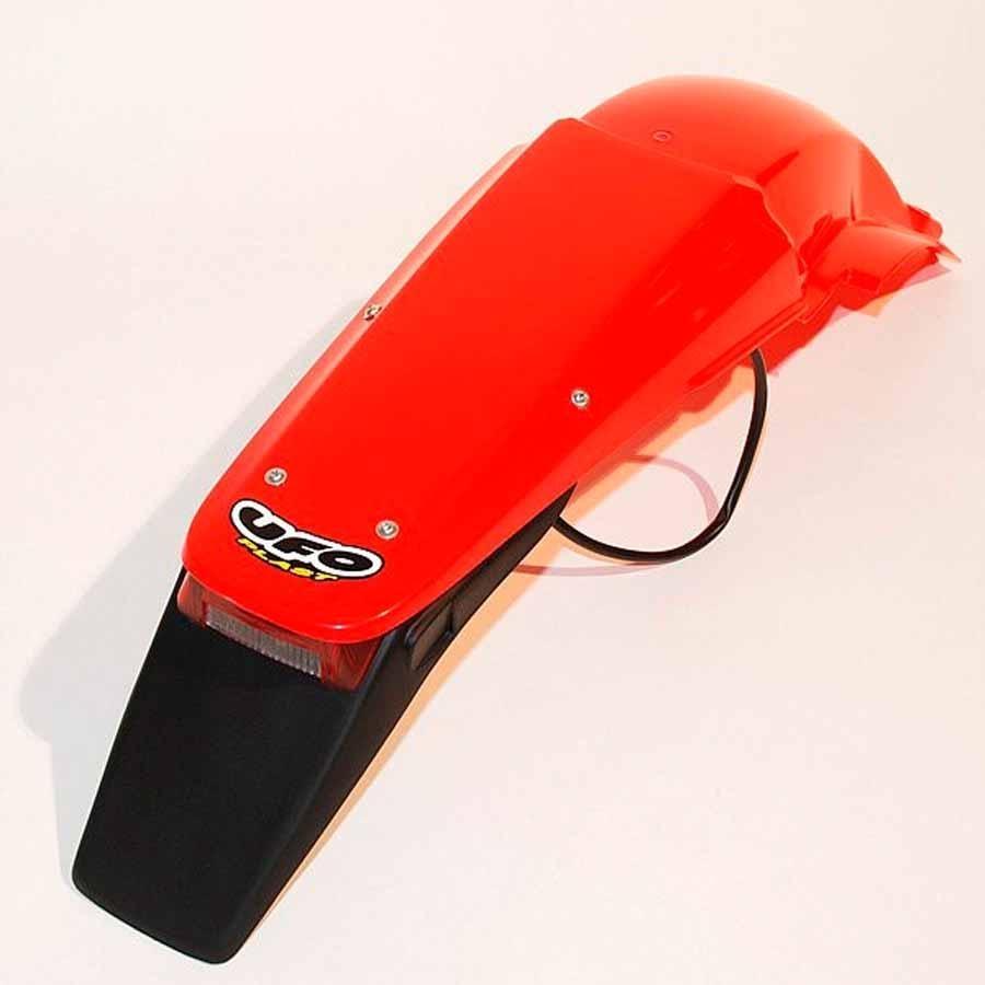 GUARDABARROS TRASERO UFO PILOTO HONDA ROJO HO03697-070 47021