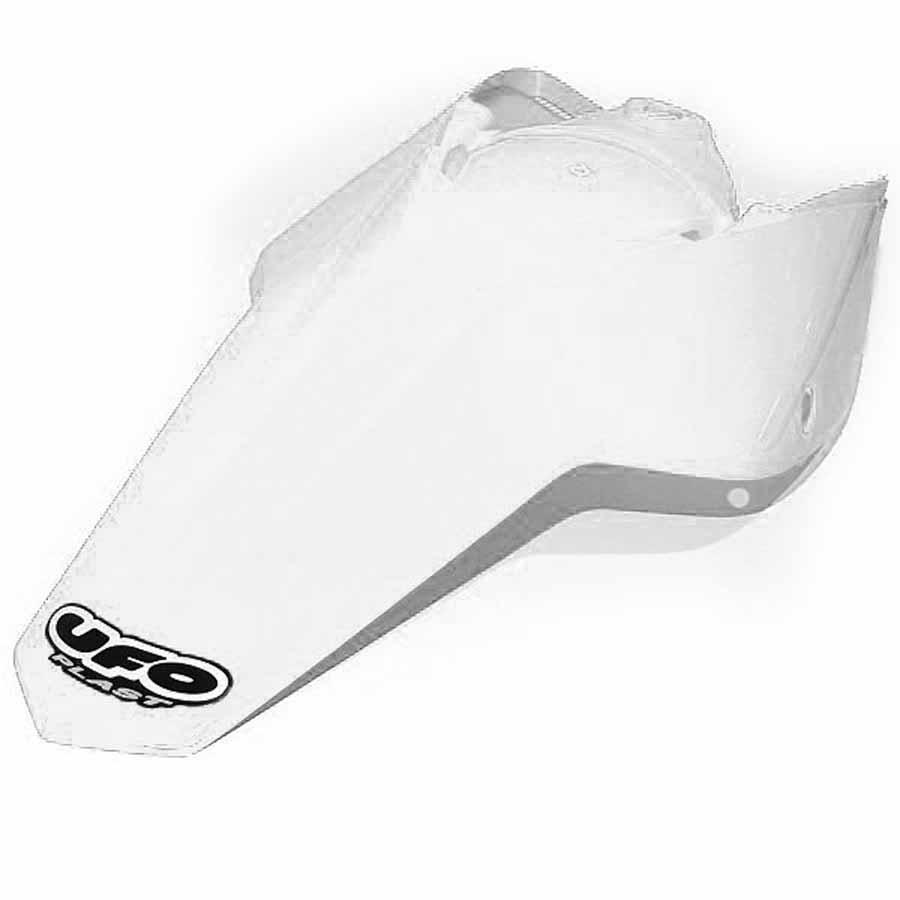 GUARDABARROS TRASERO UFO PANELES LATERALES KTM BLANCO KT03094-047 48581