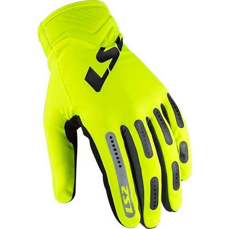 GUANTES VERANO LS2 BEND MAN GLOVES H-V YELLOW GREY