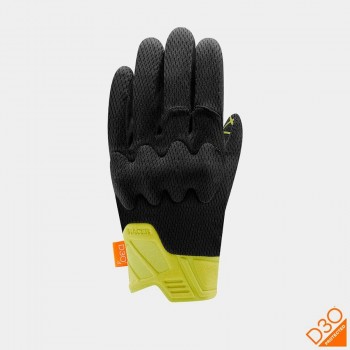 GUANTE RACER VERANO ROCA 3 NEGRO/AMARILLO MAN 018