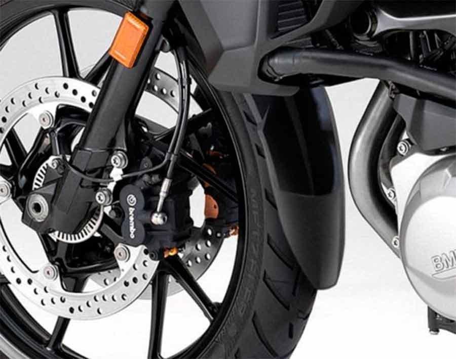 FALDON GUARDABARROS PUIG DELANTERO BMW F750GS 18'- C/NEGRO 1941N