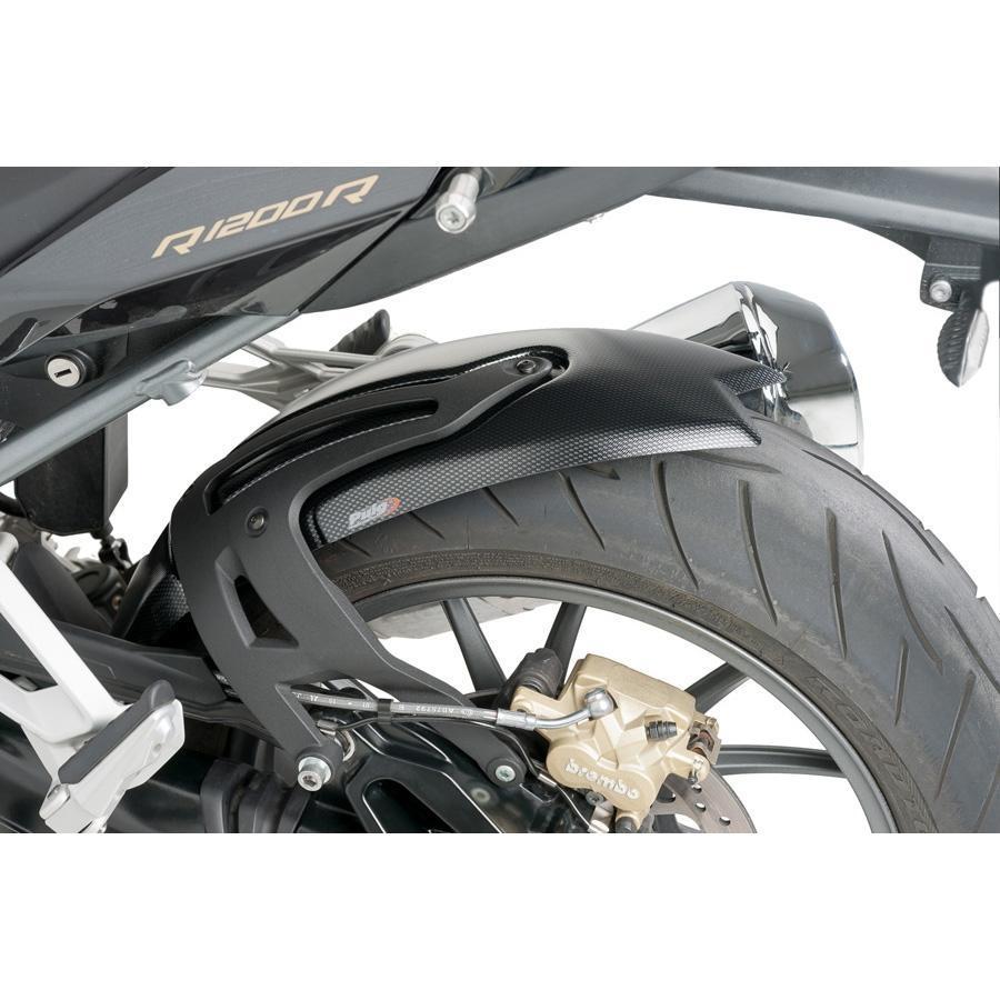 CUBRECADENAS GUARDABARROS PUIG TRASERO  BMW R1200R/RS 15'-18' C/CARBONO 7682C