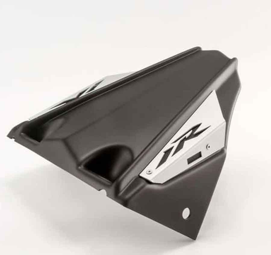 CUBRECADENAS GUARDABARROS PUIG TRASERO + HERRAJE  YAMAHA YZF-R1 15'-18' C/NEGRO MAT 7688J