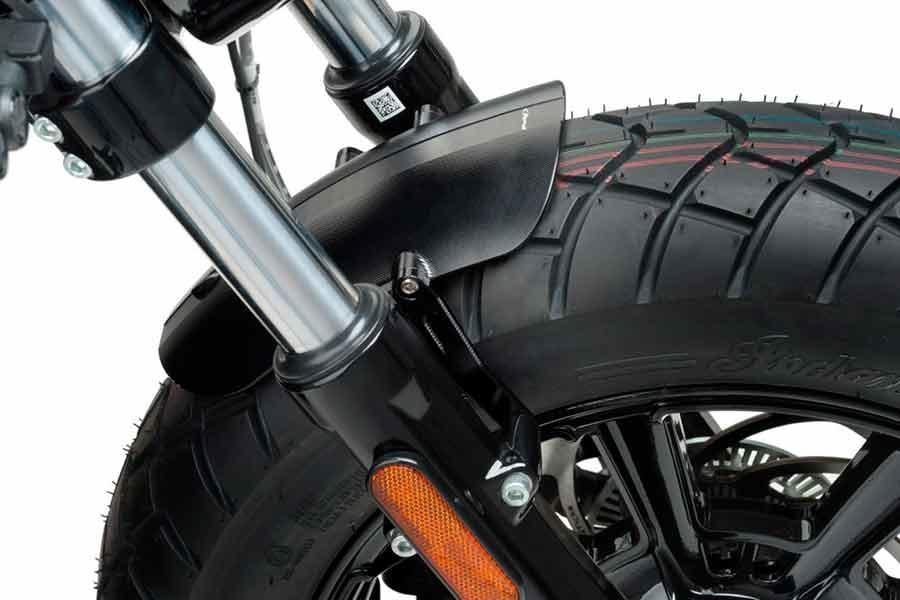 CUBRECADENAS GUARDABARROS PUIG DELANTERO INDIAN SCOUT BOBBER 18'- 9739N