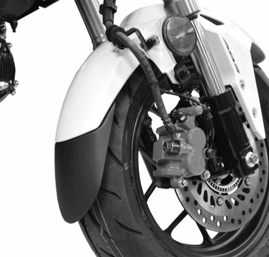 FALDON GUARDABARROS PUIG DELANTERO HONDA MSX125 16'-18' 9818N