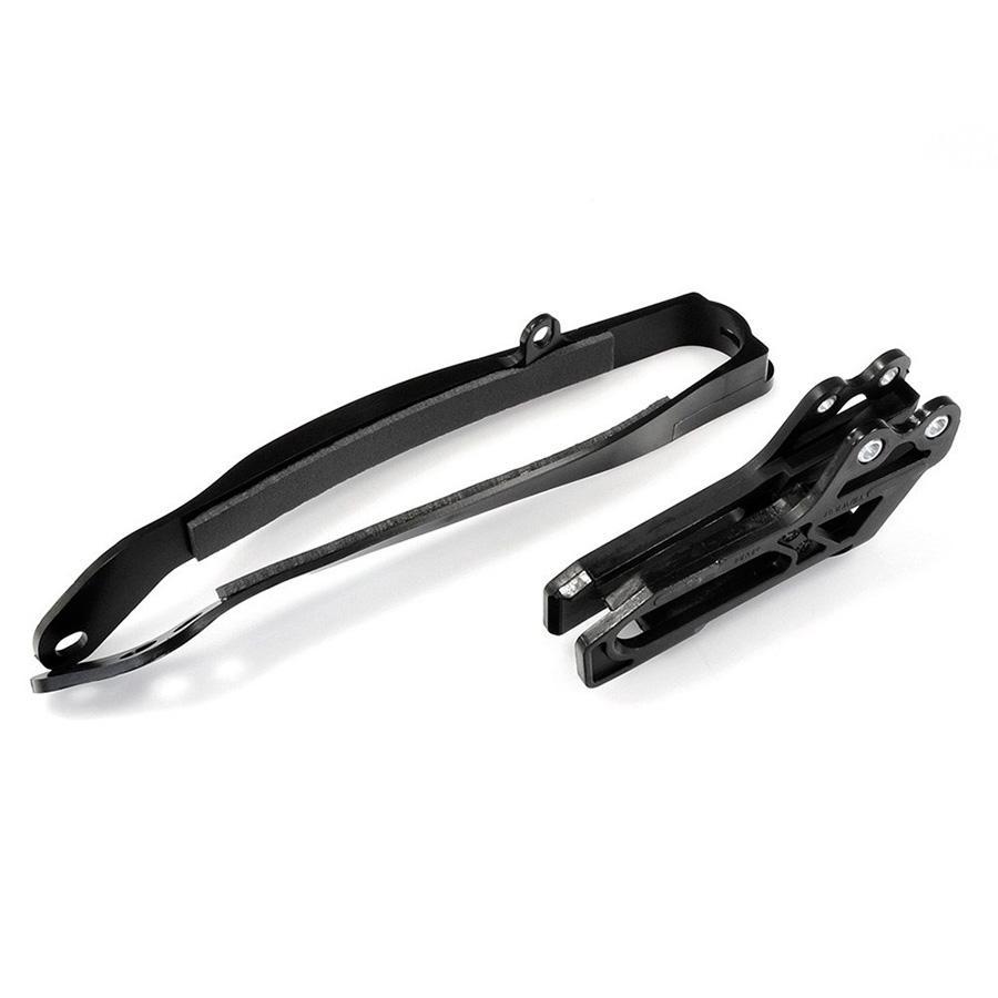 GUIACADENAS + PATIN POLISPORT NEGRO YAMAHA    90586