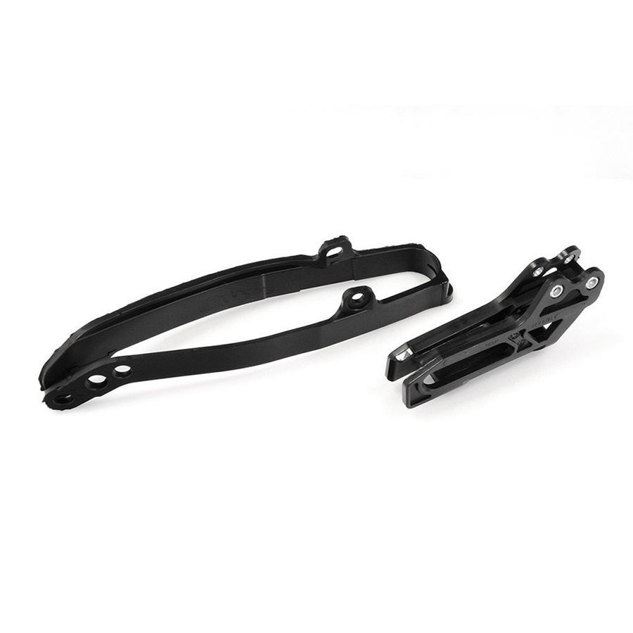 GUIACADENAS + PATIN POLISPORT NEGRO SUZUKI    90601