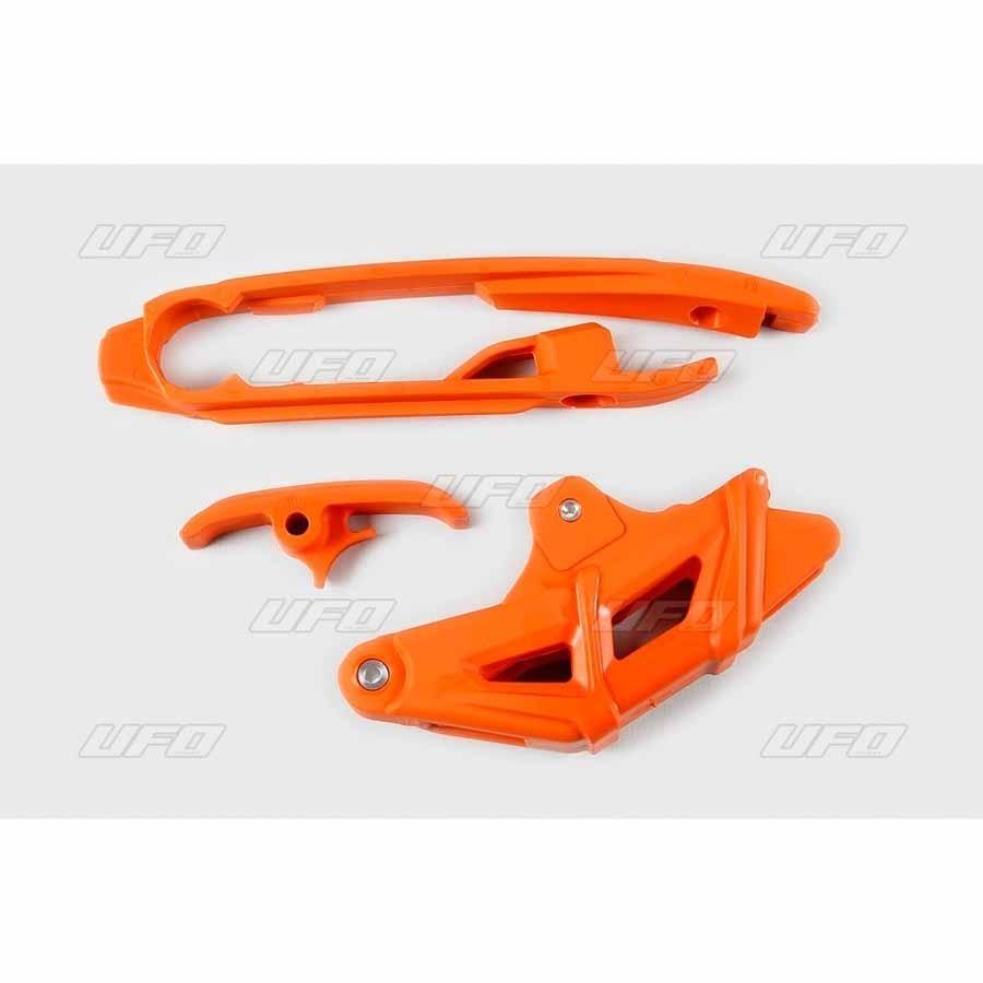 GUIACADENAS + PATÍN UFO KTM NARANJA KT04067-127   59043