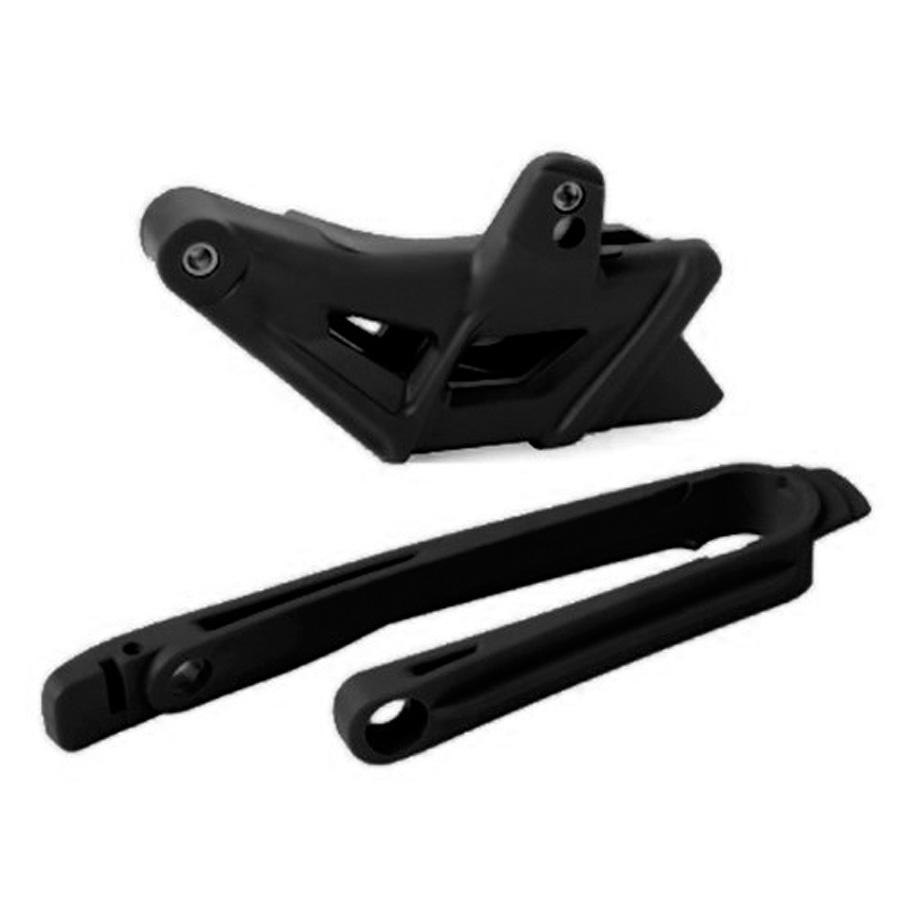 GUIACADENAS + PATIN POLISPORT NEGRO KTM 90677
