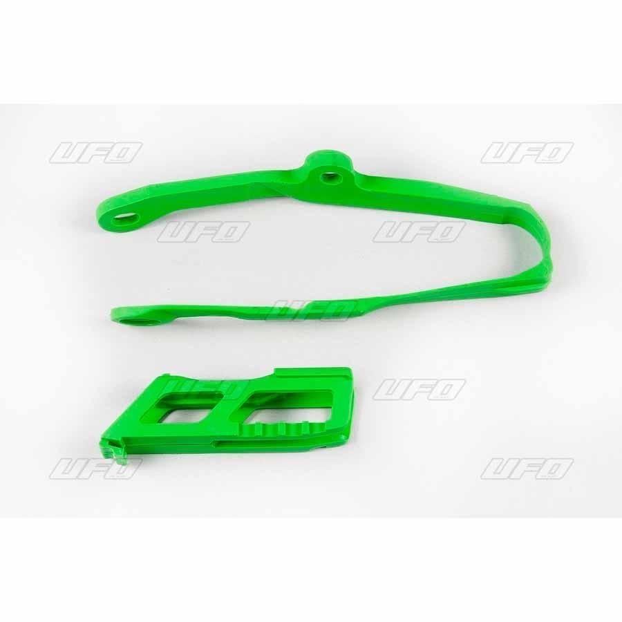 GUIACADENAS + PATÍN UFO KAWASAKI VERDE KA04744-026   65799