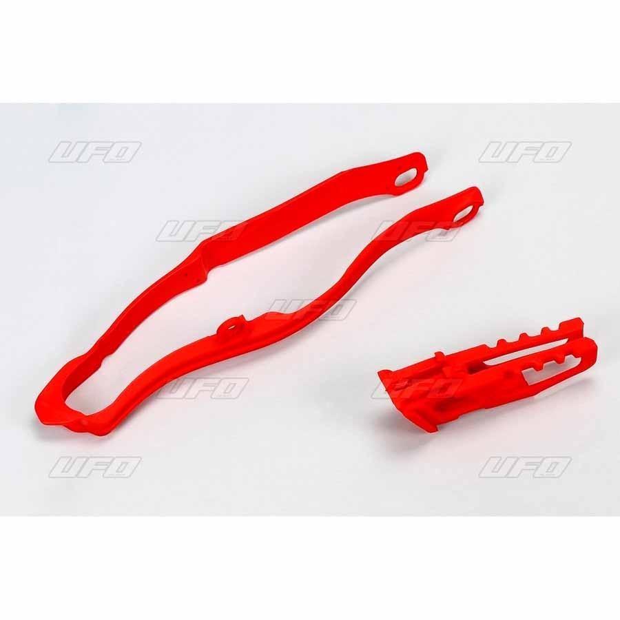 GUIACADENAS + PATÍN UFO HONDA ROJO HO04665-070   85313