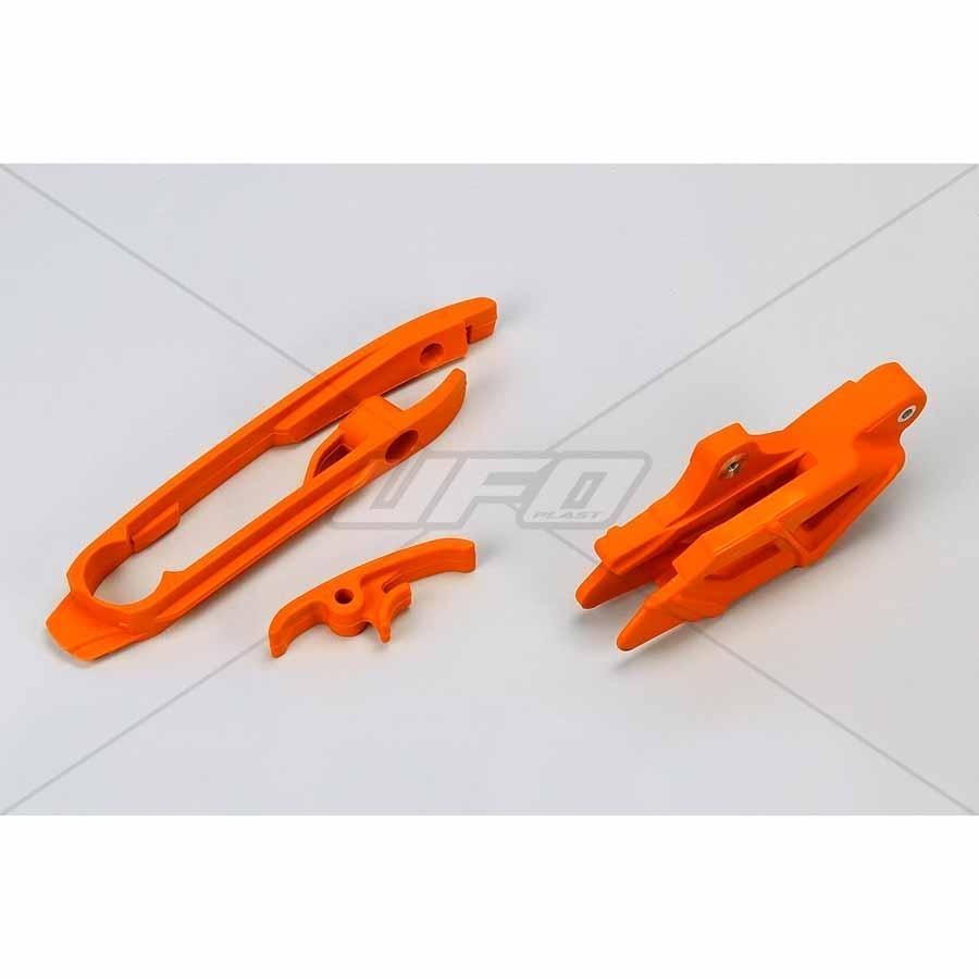 GUIACADENAS + PATÍN UFO KTM NARANJA KT04030-127   85324