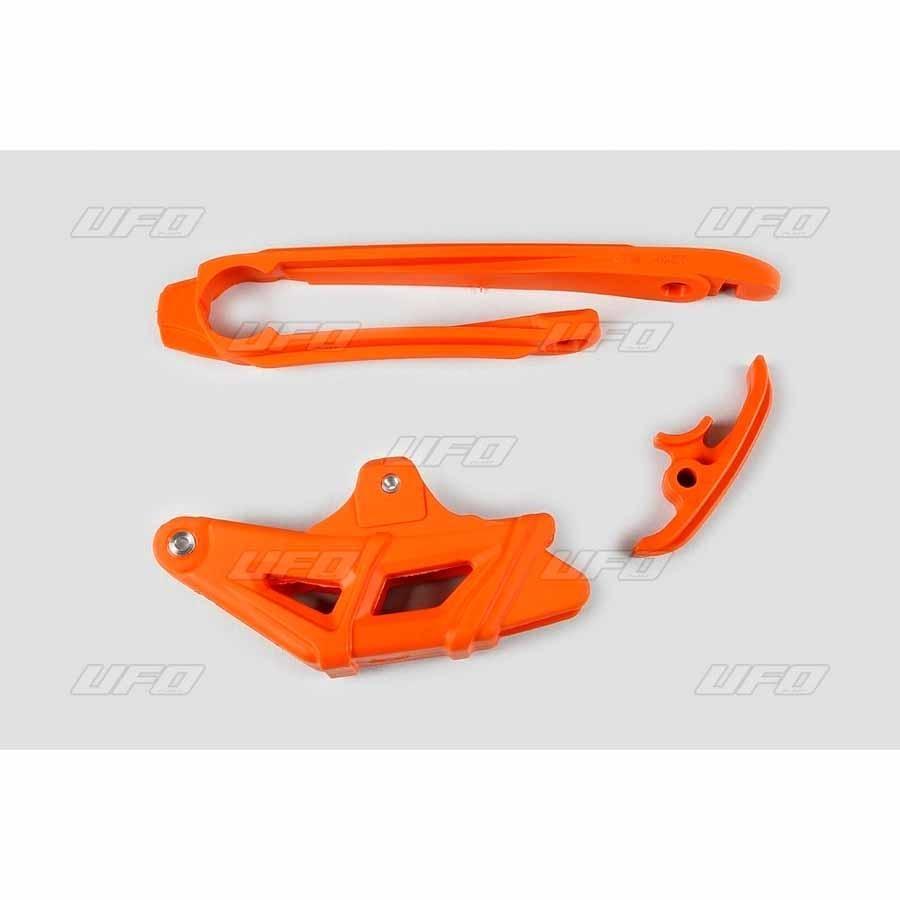 GUIACADENAS + PATÍN UFO KTM NARANJA KT04036-127   87119