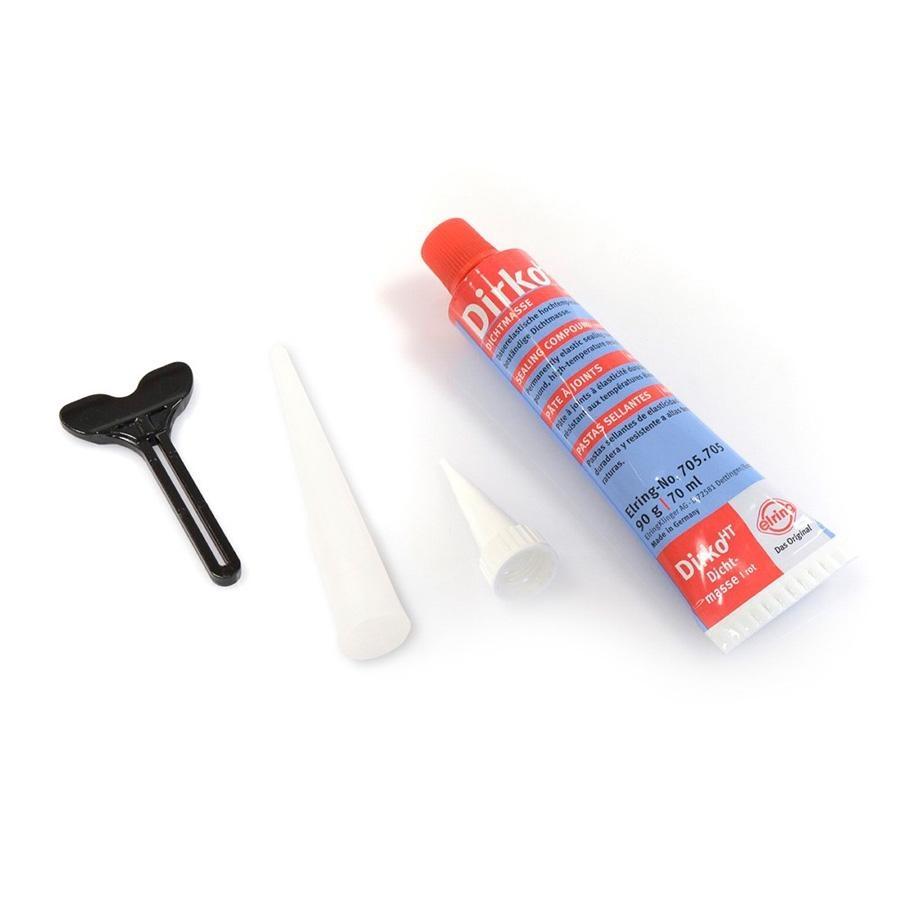 PASTA SELLANTE ROJA 250ºC DE SILICONA ARTEIN DIRKO HT SUSTITUTIVO DE JUNTAS. TUBO 70ML    37583